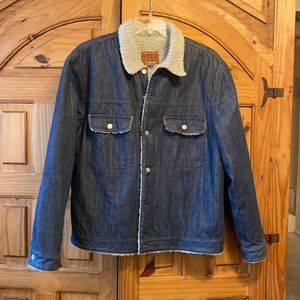 Men’s lined jeans jacket